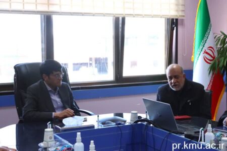 نشست مدیر کانون های خدمت رضوی با سرپرست دانشگاه علوم پزشکی استان کرمان