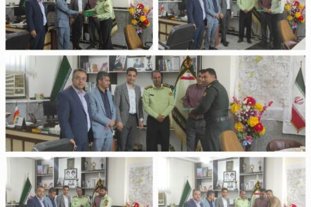 تقدیر مسئول حراست شرکت توزیع نیروی برق استان کرمان از پلیس منوجان