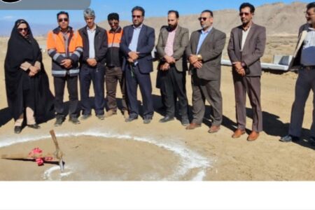 کلنگ احداث راهدارخانه بخش اسفندقه به زمین زده شد