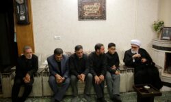دیدار تولیت آستان قدس رضوی با خانواده شهید مدافع وطن، سرگرد مجتبی عرفانیان