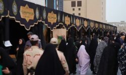 خیمه های عشق در کوچه های مشهد