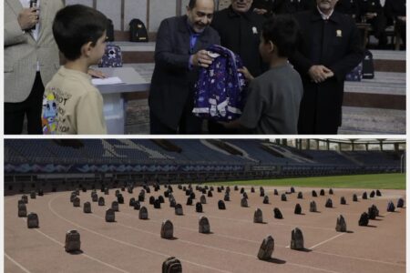 به همت بنیاد کرامت رضوی و با مشارکت خیران و کانون‌های خدمت رضوی صورت گرفت اهدای ۲۵ هزار کوله‌پشتی تحصیلی به دانش آموزان احسان‌پذیر کشور