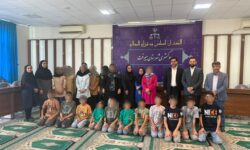 آغوشی پر از امید؛ خیرین و مسئولان کنار کودکان جیرفت/ طی آئینی، ۳۰ بسته حمایتی به کودکان بهزیستی جیرفت اهدا شد