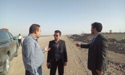 بازدید میدانی رئیس دادگستری جیرفت از فرودگاه و اراضی زیر سد/ تأکید بر صیانت از اراضی کشاورزی و ارتقای ایمنی فرودگاه