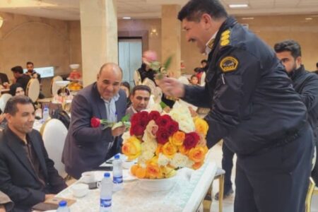 قدردانی از خانواده‌های کارکنان پلیس‌ راه جنوب کرمان با محوریت همدلی و خدمت