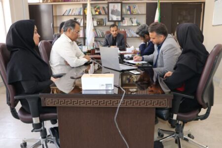 جلسه با کارشناسان سامانه سنتا جهت توزیع هوشمند آرد روستایی در سطح جنوب کرمان