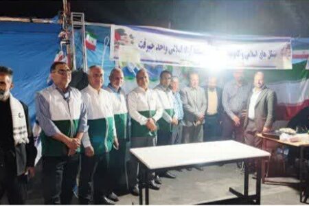 گره‌گشایی از مشکلات مردم با حضور فعال کانون علمی خدمت رضوی جیرفت