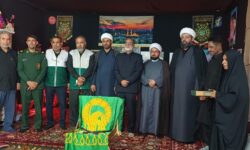 دیدار مسئولان آستان قدس رضوی با خانواده شهید شفیعی در رودبار جنوب