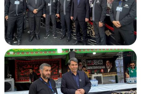 بازدید استاندار کرمان از موکب‌های شرکت‌های بزرگ صنعتی و معدنی استان در تهران؛ قدردانی از خدمت‌رسانی به عزاداران